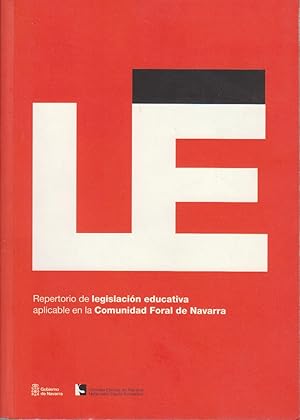 Repertorio de legislación educativa aplicable en la Comunidad Foral de Navarra