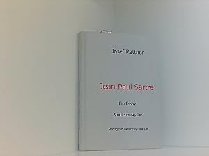 Bild des Verkufers fr Jean-Paul Sartre: Ein Essay - Studienausgabe zum Verkauf von Book Broker