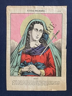 MATER DOLOROSA-IMAGERIE D'EPINAL-PELLERIN-N°239