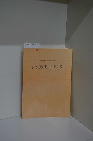 Bild des Verkufers fr Prometheus : Faksimile / Johann Wolfgang Goethe zum Verkauf von ralfs-buecherkiste