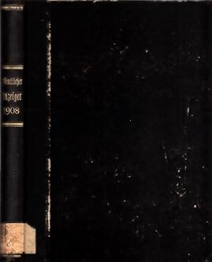 Königreich Preußen - Jahrgang 1908 : Oeffentlicher Anzeiger zum Amtsblatt der Königlichen Regieru...