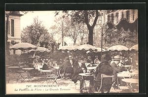 Image du vendeur pour Carte postale Montmorency, Le Pavillon de Flore, La Grande Terrasse mis en vente par Bartko-Reher