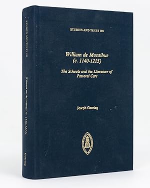 William de Montibus (c. 1140-1213). The Schools and the Literature of Pastoral Care