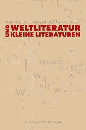 Bild des Verkufers fr Weltliteratur und Kleine Literaturen zum Verkauf von Rheinberg-Buch Andreas Meier eK