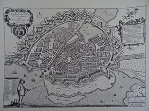 Grundtriß der Edlen Weitberumbten Statt Hamburg Anno 1651. Nachdruck des Kupferstichs von J. Meje...