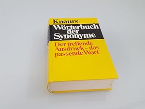 Knaurs Wörterbuch der Synonyme