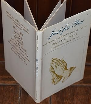 Seller image for JUST FOR YOU - A SPECIAL COLLECTION OF INSPIRATIONAL VERSES for sale by CHESIL BEACH BOOKS