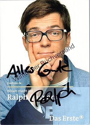 Bild des Verkufers fr Original Autogramm Ralph Caspers Wissen macht Ah! /// Autograph signiert signed signee zum Verkauf von Antiquariat im Kaiserviertel | Wimbauer Buchversand