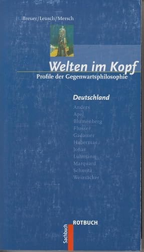 Seller image for Welten im Kopf: Profile der Gegenwartsphilosophie / Deutschland for sale by Allguer Online Antiquariat