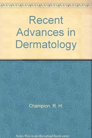 Seller image for Recent Advances in Dermatology: v.9 for sale by WeBuyBooks