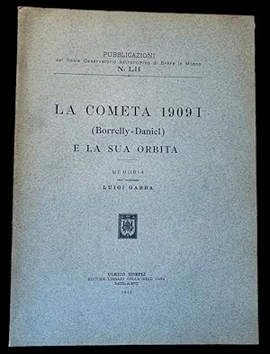 Bild des Verkufers fr La Cometa 1909I (Borrelly-Daniel) e la sua orbita, Memoria dell ingegnere Luigi Gabba. zum Verkauf von Studio Bibliografico Antonio Zanfrognini