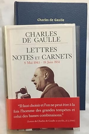 Lettres notes et carnets : 8 mai 1945 - 18 juin 1951