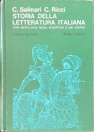 Immagine del venditore per Storia della letteratura italiana II venduto da Miliardi di Parole