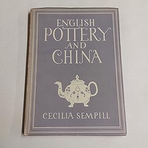 Bild des Verkufers fr English Pottery and China zum Verkauf von Cambridge Rare Books