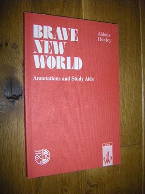 Seller image for Aldous Huxley: Brave New World. Annotations and Study Aids for sale by Versandantiquariat Rainer Kocherscheidt