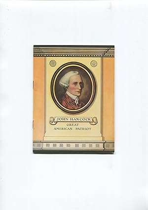 John Hancock, Great American Patriot, Biography, Vintage 1920s, Promotional Booklet for John Hanc...