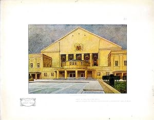 Seller image for Prof. H. Billing, Karlsruhe: Projet Pout un palais d'exposition a Francfort Sur-Le-main (Project for an Exhibition Centr in Frankfurt)". from Documents D'Architecture Moderne for sale by Dorley House Books, Inc.