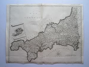 A Map of Cornwall from the best Authorities.