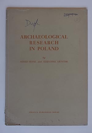 Image du vendeur pour Archaeological Research in Poland mis en vente par Dr Martin Hemingway (Books)