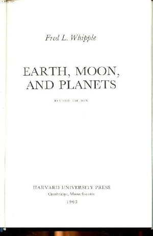 Seller image for Earth, moon and planets Revised edition for sale by Le-Livre