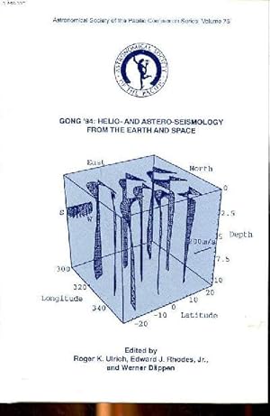 Bild des Verkufers fr Gong '94: Helio- and astero-seismology from the earth and space Volume 76 zum Verkauf von Le-Livre