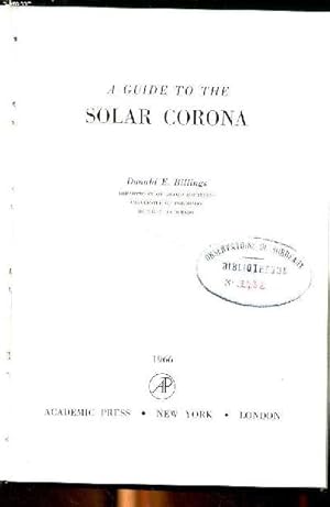 Imagen del vendedor de A guide to the solar corona a la venta por Le-Livre