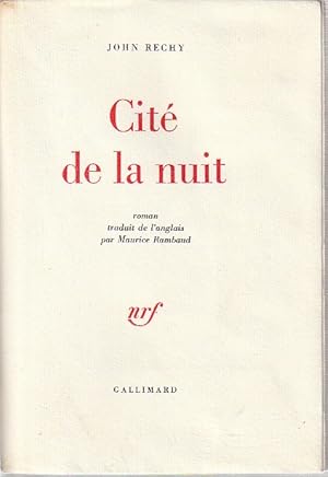 Image du vendeur pour Cit de la nuit, mis en vente par L'Odeur du Book