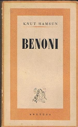 Image du vendeur pour BENONI. mis en vente par Librera Torren de Rueda