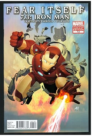 Imagen del vendedor de Fear Itself: Iron Man #7.3 Variant Cover a la venta por Parigi Books, Vintage and Rare