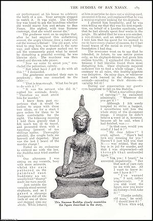 Seller image for The Buddha of Ban Nasan : a wooden buddha found in a cave in the wilds of Siam. An uncommon original article from the Wide World Magazine, 1936. for sale by Cosmo Books