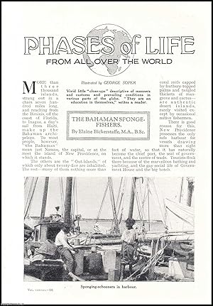 Immagine del venditore per The Bahaman Sponge-Fishers. An uncommon original article from the Wide World Magazine, 1936. venduto da Cosmo Books