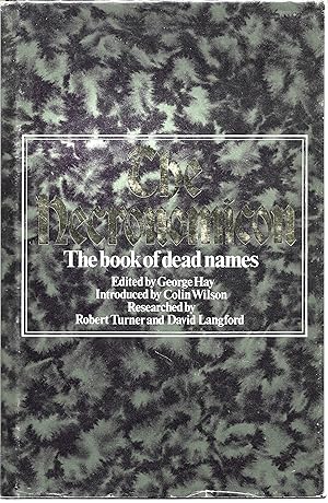 Seller image for The Necronomicon: The Book of Dead Names for sale by Cher Bibler