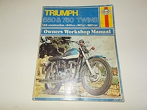 Seller image for Triumph 650 and 750 Twins: Haynes Owner's Workshop Manual for sale by Paradise Found Books