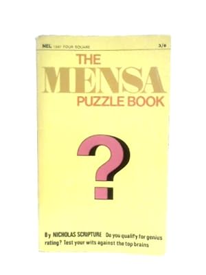 Imagen del vendedor de The Mensa Puzzle Book a la venta por World of Rare Books