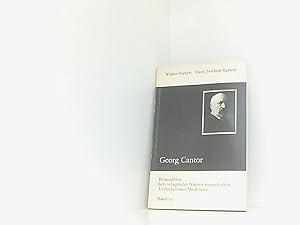 Seller image for Georg Cantor (Biographien hervorragender Naturwissenschaftler, Techniker und Mediziner, 79, Band 79) for sale by Book Broker