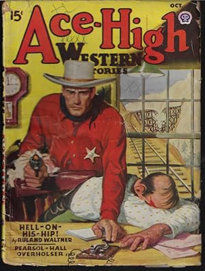 Imagen del vendedor de ACE-HIGH WESTERN Stories: October, Oct. 1946 a la venta por Books from the Crypt