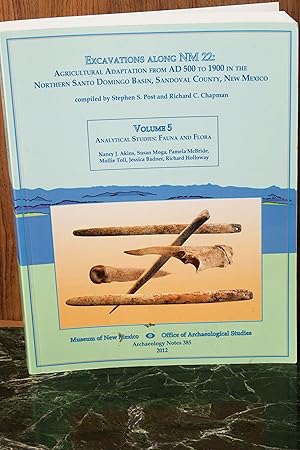 Seller image for Excavations Along NM 22: Agricultural Adaptation from AD 500 to 1900 in the Northern Santo Domingo Basin, Sandoval County, New Mexico for sale by Snowden's Books