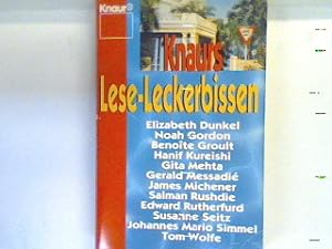 Bild des Verkufers fr Knaurs Lese-Leckerbissen. 60051 zum Verkauf von books4less (Versandantiquariat Petra Gros GmbH & Co. KG)