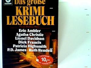 Bild des Verkufers fr Das groe Krimi-Lesebuch zum Verkauf von books4less (Versandantiquariat Petra Gros GmbH & Co. KG)
