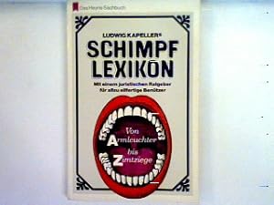 Seller image for Schimpflexikon for sale by books4less (Versandantiquariat Petra Gros GmbH & Co. KG)