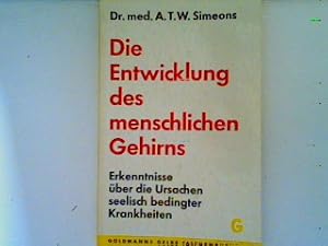 Seller image for Die Entwicklung des menschlichen Gehirns (Nr.1839) for sale by books4less (Versandantiquariat Petra Gros GmbH & Co. KG)