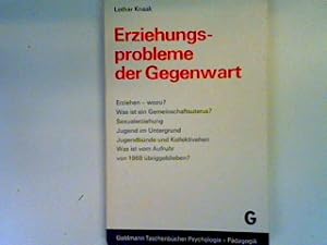 Imagen del vendedor de Erziehungsprobleme der Gegenwart a la venta por books4less (Versandantiquariat Petra Gros GmbH & Co. KG)