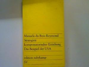 Seller image for Strategien kompensatorischer Erziehung: Das Beispiel USA - edition suhrkamp Band 507 for sale by books4less (Versandantiquariat Petra Gros GmbH & Co. KG)
