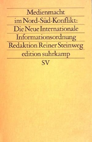 Bild des Verkufers fr Medienmacht im Nord- Sd- Konflikt: Die Neue Internationale Informationsordnung. (Band 1166) zum Verkauf von books4less (Versandantiquariat Petra Gros GmbH & Co. KG)