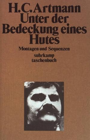 Imagen del vendedor de Unter der Bedeckung eines Hutes. - edition suhrkamp (Band 337) a la venta por books4less (Versandantiquariat Petra Gros GmbH & Co. KG)