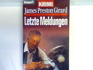 Seller image for Letzte Meldungen : Krimi. 67046 : Krimi for sale by books4less (Versandantiquariat Petra Gros GmbH & Co. KG)