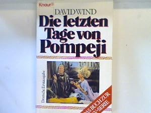 Imagen del vendedor de Die letzten Tage von Pompeji : Roman 1235 a la venta por books4less (Versandantiquariat Petra Gros GmbH & Co. KG)