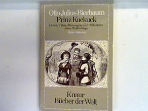 Immagine del venditore per Prinz Kuckuck Leben Taten Meinungen und Hllenfahrt eines Wollstlings: Band 2 Hohe Schulen. (Nr 778) venduto da books4less (Versandantiquariat Petra Gros GmbH & Co. KG)