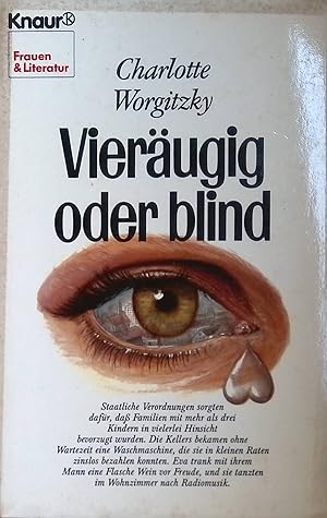 Immagine del venditore per Vierugig oder blind : Erzhlungen. 8046 : Frauen & Literatur venduto da books4less (Versandantiquariat Petra Gros GmbH & Co. KG)