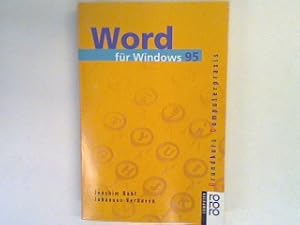 Seller image for Word fr Windows 95. for sale by books4less (Versandantiquariat Petra Gros GmbH & Co. KG)